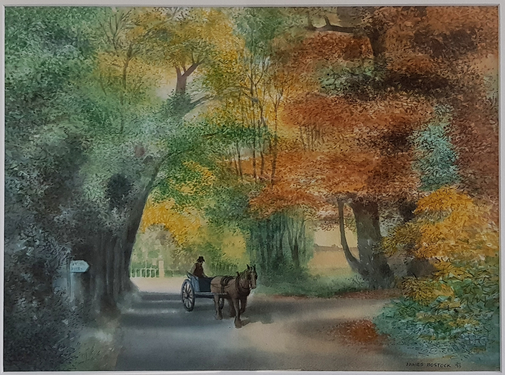 Horse and Cart in Kentish Wood