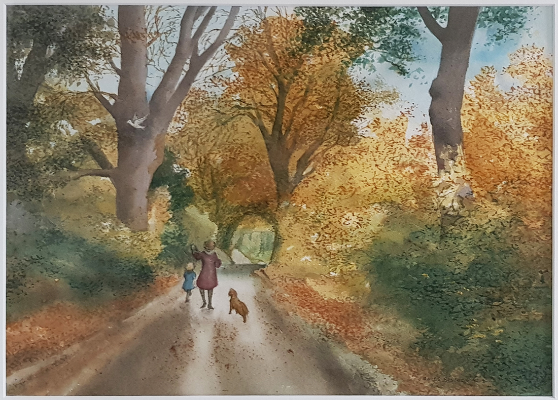 Walk in the Autumn Woods